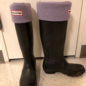 Hunter Tall Boot Socks (Light Purple)